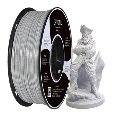 ERYONE Marble PLA 3D Printer Filament 1kg/2.2lbs 1.75mm for FDM 3D Printer and Pens Great for sculptures and models from NSE Imports #1.